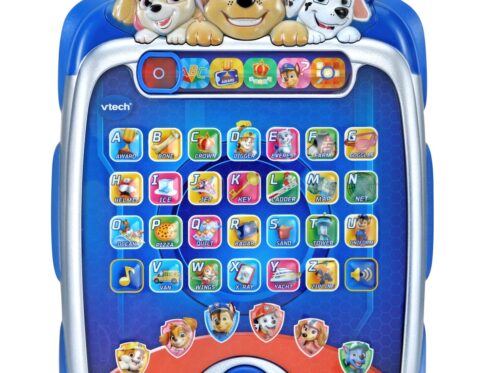 VTech PAW Patrol Learning Tablet with Light-Up Letters, Spelling Games & Character Buttons (Ages 3+)
