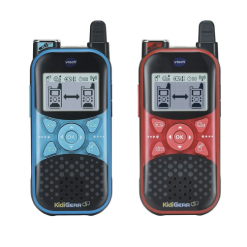 VTech KidiGear Walkie Talkies Explorer – Kids’ indoor and Outdoor Walkie Talkies with Secure Digital Connection, Torch, Voice Effects, Animations & Games | Toy for Ages 5–7+