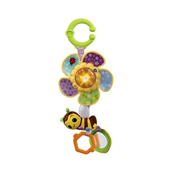 VTech – Tug & Spin Busy Bee | Interactive & Developmental Toy with Sounds and Music | For Boys & Girls, Suitable for Ages 3 Months+