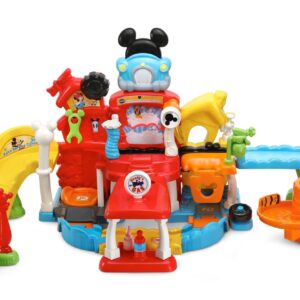 Toot Toot Drivers - Mickey Repair Shop Set - Multicolour | It’s time for a tune-up at the Go! Go! Smart Wheels | Ideal for ages 1-5 +
