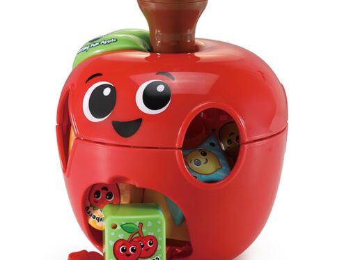VTech Sorting Fun Apple, Shape Sorter, Educational Learning Toy, Birthday Gift for Kids aged 1, 2, 3 years
