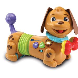 VTech Walk & Wiggle Pup, Interactive Baby Toy with Lights & Music, Gift for Infants 6, 9, 12 months +, English version