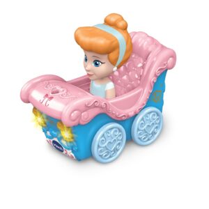 Vtech - Toot-Toot Drivers Cinderella's Enchanted Carriage, Disney Princess - Multicolour | Pretend Play Vehicle with Lights, Phrases and Songs, Interactive Toddler Toy | ideal for ages 12 Months, 2, 3, 4+