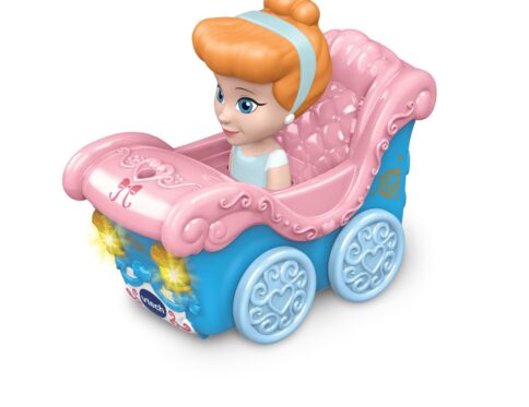 Vtech – Toot-Toot Drivers Cinderella’s Enchanted Carriage, Disney Princess – Multicolour | Pretend Play Vehicle with Lights, Phrases and Songs, Interactive Toddler Toy | ideal for ages 12 Months, 2, 3, 4+
