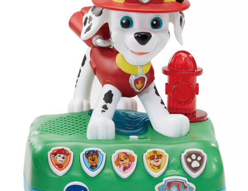 VTech Storytime With Marshall – Interactive PAW Patrol Nightlight & Storybook with 4 Narrated Adventures, Sleep Timer, Music & Games for Kids 3+