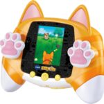 VTech Kitty Life: Secret Life of Kitty Interactive Virtual Pet Game | Orange Handheld Cat Toy with 8 Virtual Kittens | Adventure & Pet Care Modes | Kids Learning Toy | Ages 4+ Years